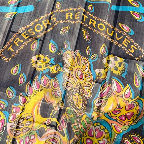 Hermès Annie Faivre Tresors Retrouves scarf - Picture 2 of 12